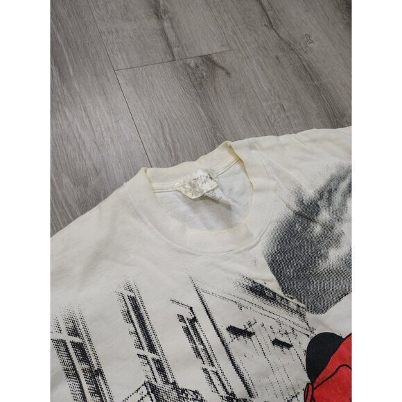 Vintage Mickey Minnie Mouse T Shirt Hip Hop One SIze Doc Martens 90s Jerry Leigh - Picture 5 of 9